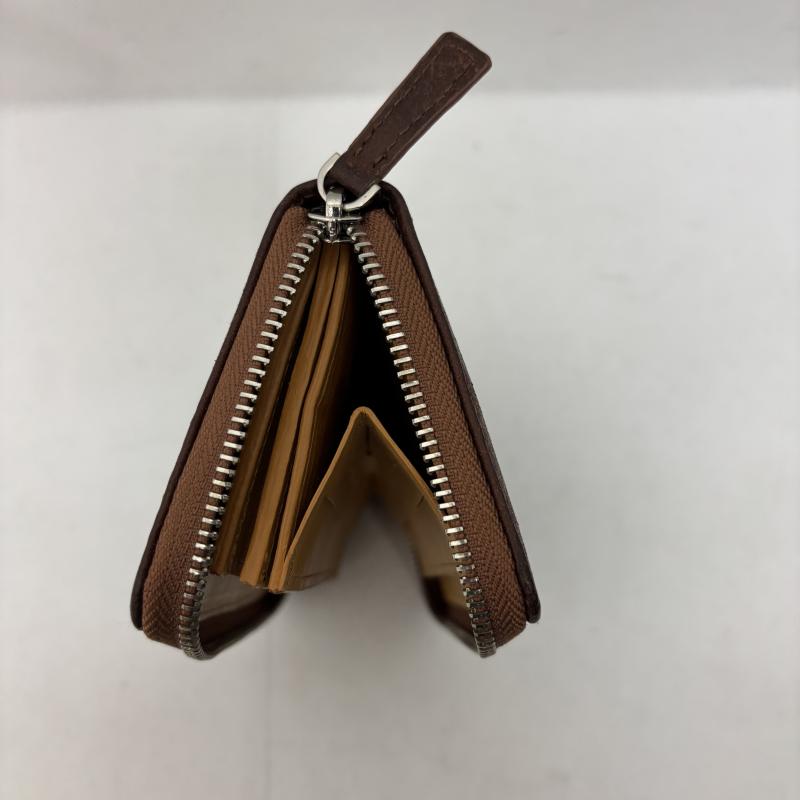 レザー レザー 財布 長財布 レザーウォレット プエプロレザー タンニンなめし カード大量 - メンズ USED 古着 中古 50145639