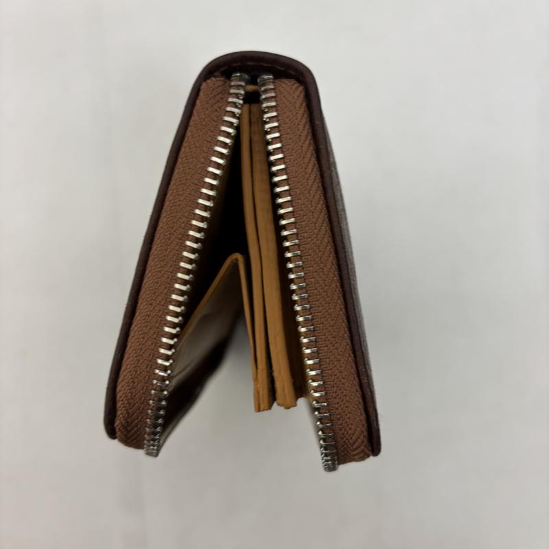 レザー レザー 財布 長財布 レザーウォレット プエプロレザー タンニンなめし カード大量 - メンズ USED 古着 中古 50145639