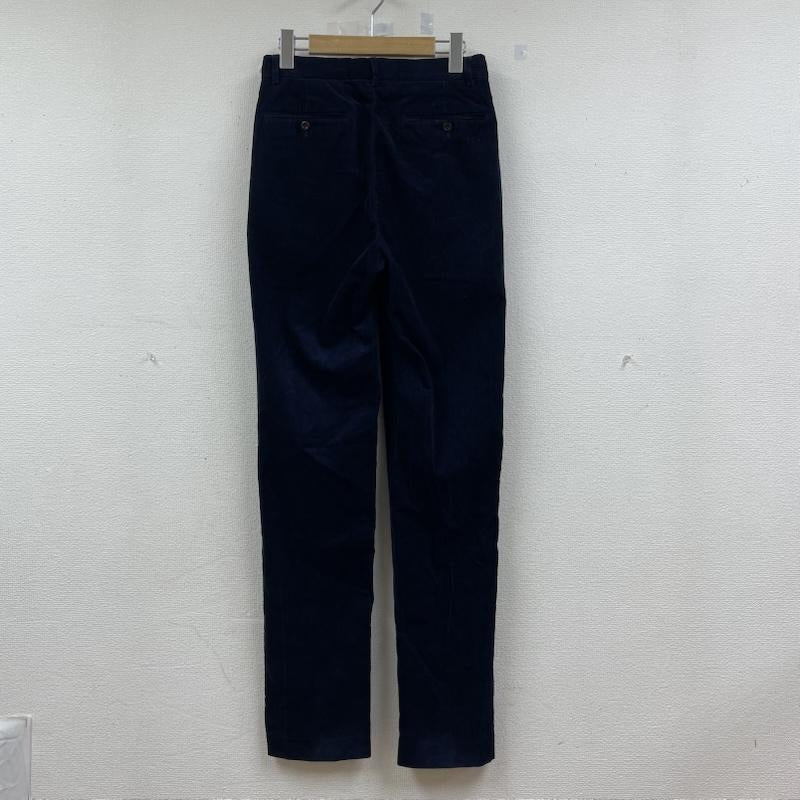 ポロバイラルフローレン Polo by RALPH LAUREN パンツ ワークパンツ、ペインターパンツ 90s 2タック スラックス コーデュロイ パンツ ジップフライ スリム 細目 タイトシルエット 28インチ 無地 紺 / ネイビー / navy メンズ USED 古着 中古 50145726