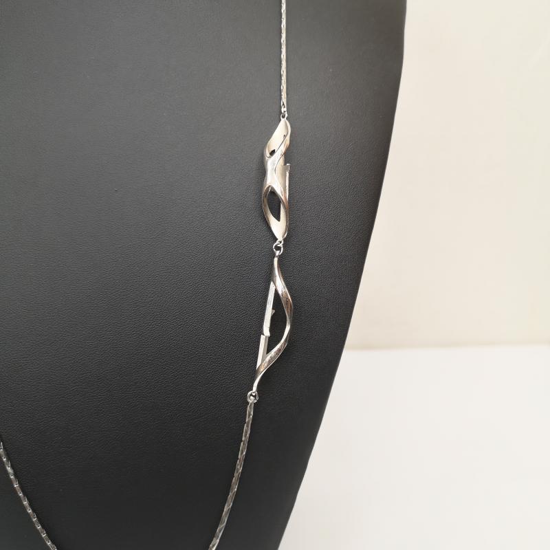 ジバンシィ GIVENCHY アクセサリー ネックレス、ペンダント ヴィンテージ デザイン ロング ネックレス - 銀 / シルバー / silver color レディース USED 古着 中古 50145737