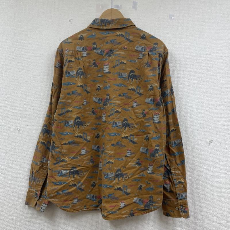 オベイ OBEY シャツ、ブラウス 長袖 長袖 フランネルシャツ ブラウス Shirt ロングスリーブ 総柄 プリント M 総柄 マルチカラー / マルチカラー / multicolor メンズ USED 古着 中古 50145746