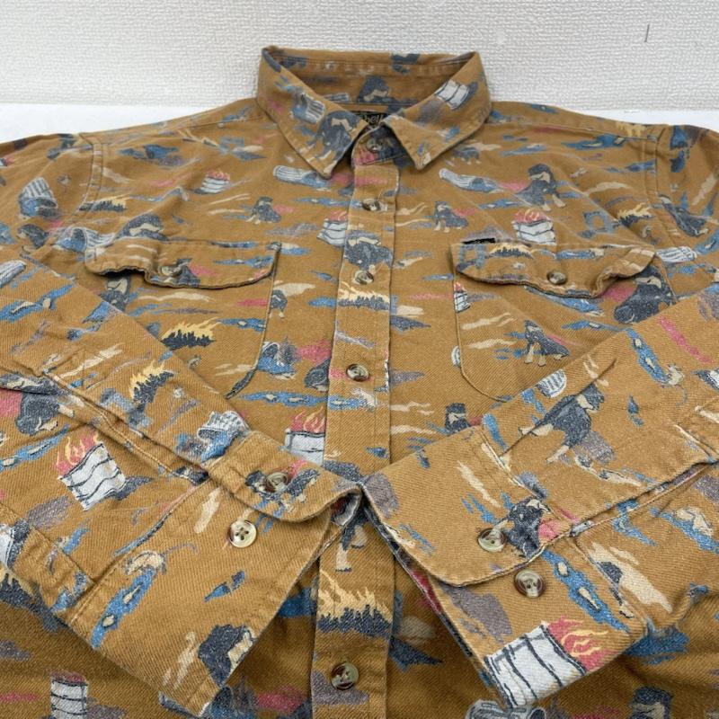 オベイ OBEY シャツ、ブラウス 長袖 長袖 フランネルシャツ ブラウス Shirt ロングスリーブ 総柄 プリント M 総柄 マルチカラー / マルチカラー / multicolor メンズ USED 古着 中古 50145746