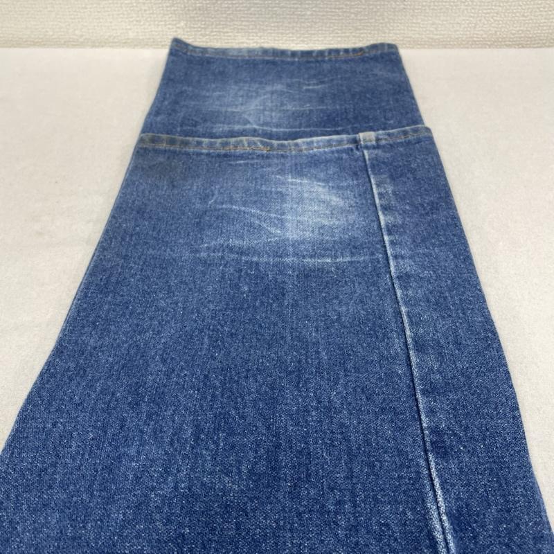 ラングラー Wrangler パンツ デニム、ジーンズ 80s ヴィンテージ カナダ製 スリム デニム パンツ ジップフライ ロゴ 刺繍 パッチ サイズ11 - ロゴ、文字 X 刺繍 インディゴ / インディゴ / Indigo メンズ USED 古着 中古 50145748