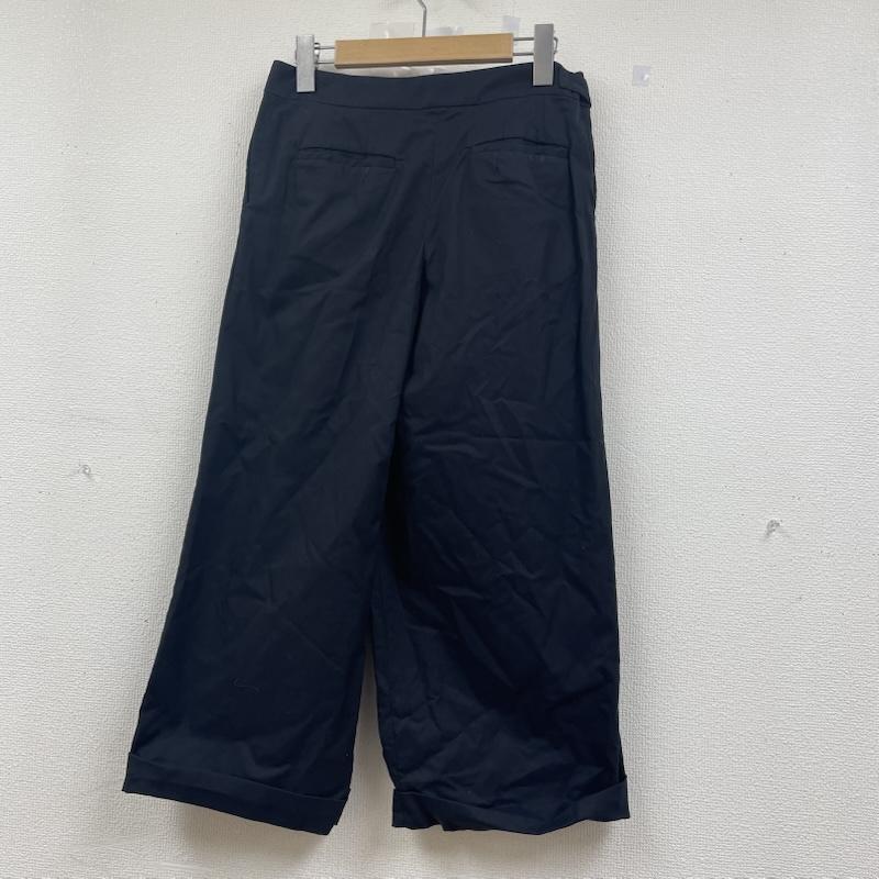 アンユーズド UNUSED パンツ スラックス 16SS WIDE WRAP PANTS サイドベルト ワイド スラックス パンツ アシンメトリ― UW0481 サイズ00 - 無地 紺 / ネイビー / navy メンズ USED 古着 中古 50145751