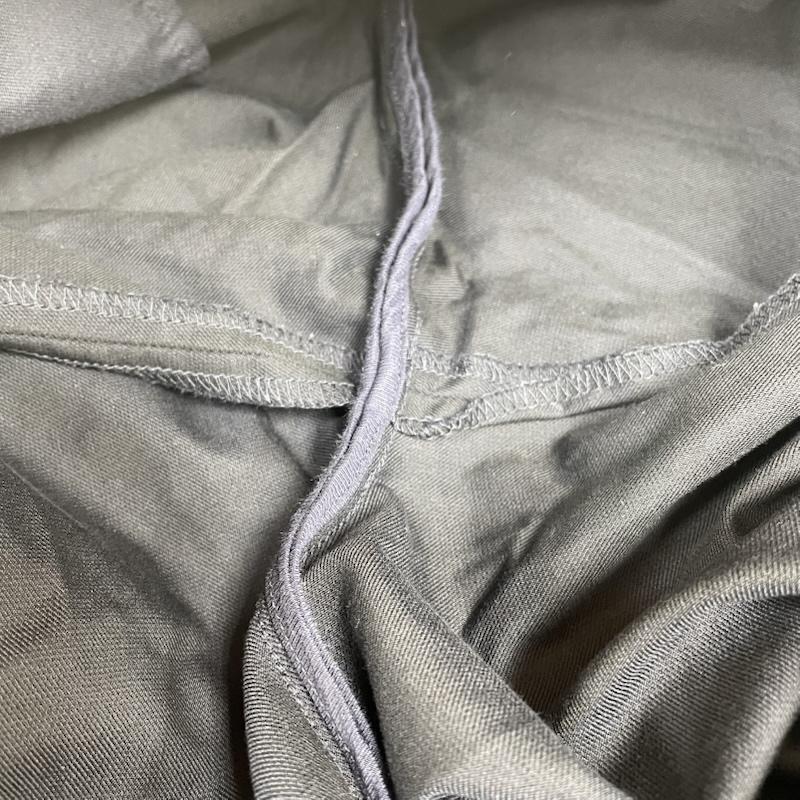 アンユーズド UNUSED パンツ スラックス 16SS WIDE WRAP PANTS サイドベルト ワイド スラックス パンツ アシンメトリ― UW0481 サイズ00 - 無地 紺 / ネイビー / navy メンズ USED 古着 中古 50145751