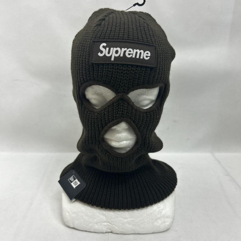 シュプリーム Supreme 帽子 ニット帽 SUPREME × New Era バラクラバ 2024FW - ロゴ、文字 茶 / ブラウン / brown メンズ USED 古着 中古 50145774