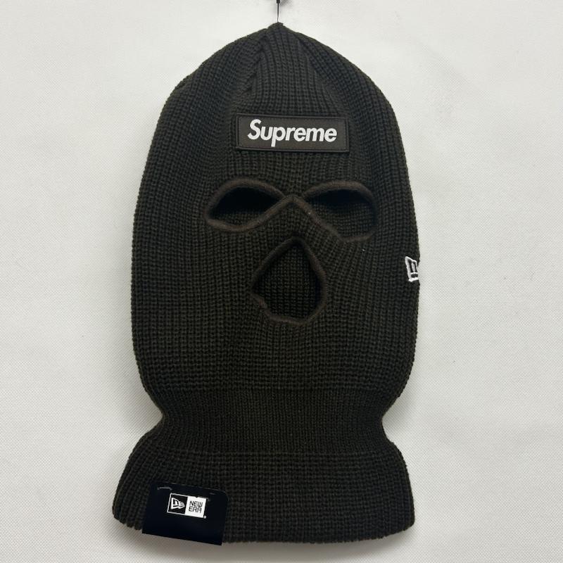 シュプリーム Supreme 帽子 ニット帽 SUPREME × New Era バラクラバ 2024FW - ロゴ、文字 茶 / ブラウン / brown メンズ USED 古着 中古 50145774