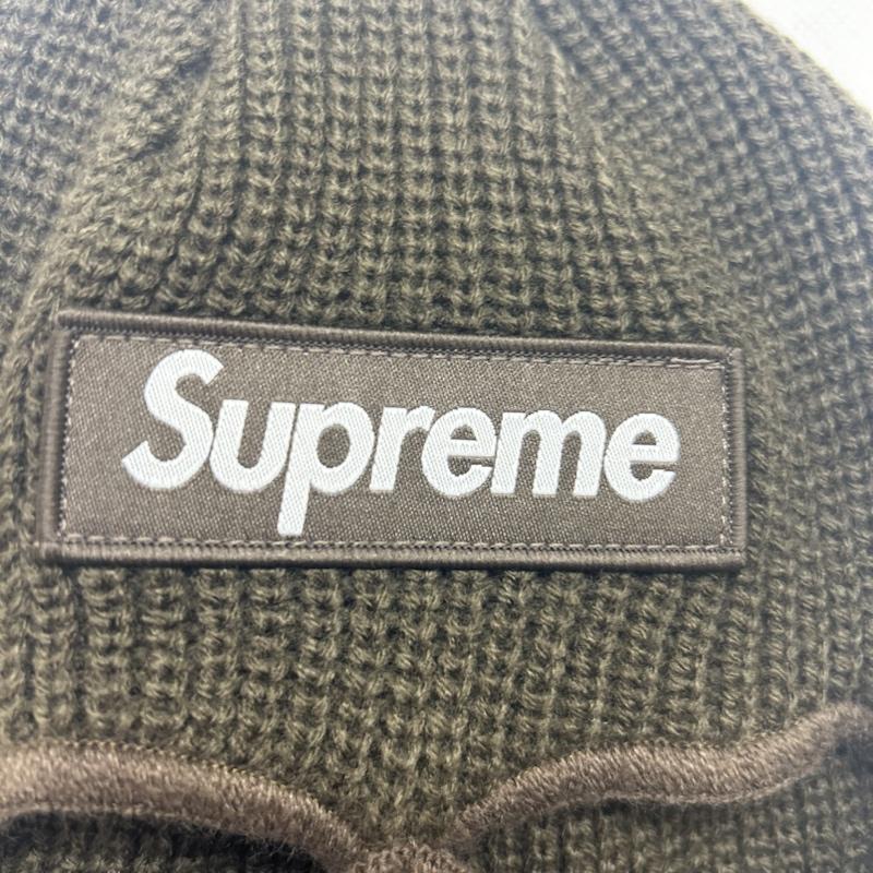 シュプリーム Supreme 帽子 ニット帽 SUPREME × New Era バラクラバ 2024FW - ロゴ、文字 茶 / ブラウン / brown メンズ USED 古着 中古 50145774
