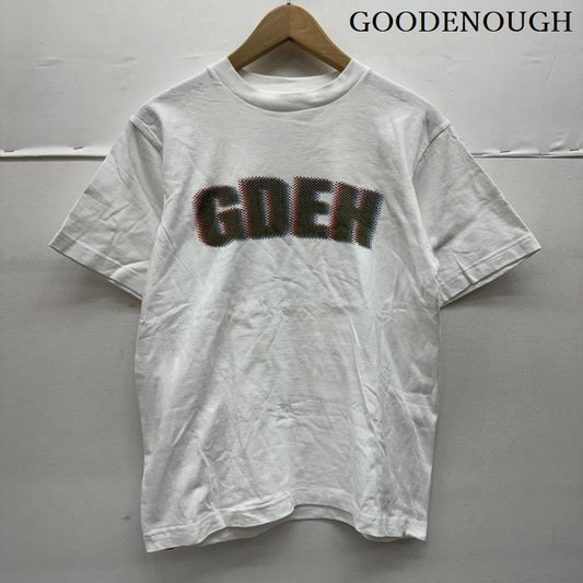 グッドイナフ GOODENOUGH Tシャツ 半袖 00s GDEH クルーネック プリント Tシャツ S 白 / ホワイト / white メンズ USED 古着 中古 50145781