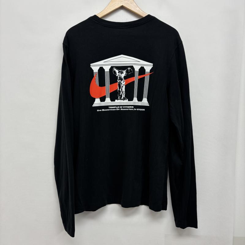 ナイキ NIKE Tシャツ 長袖 ロンT Dri-FIT ドリフィット ワイルド カードDX0982-010 XL 黒 / ブラック / black メンズ USED 古着 中古 50145897