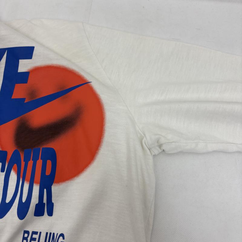 ナイキ NIKE Tシャツ 長袖 ロンT NSW WTOUR ワールドツアー dn4445-100 ロゴ L 白 / ホワイト / white メンズ USED 古着 中古 50145898