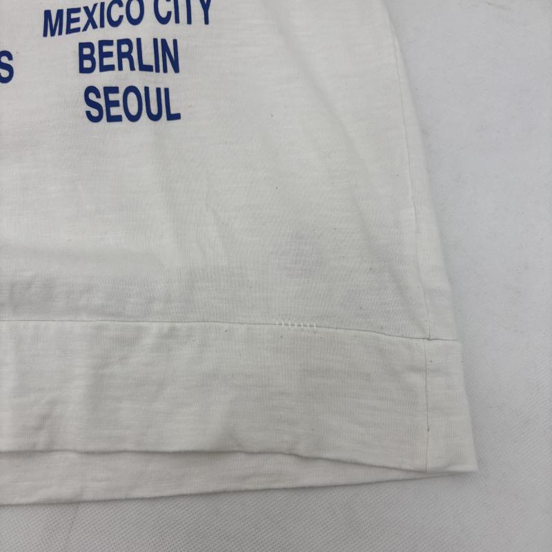 ナイキ NIKE Tシャツ 長袖 ロンT NSW WTOUR ワールドツアー dn4445-100 ロゴ L 白 / ホワイト / white メンズ USED 古着 中古 50145898