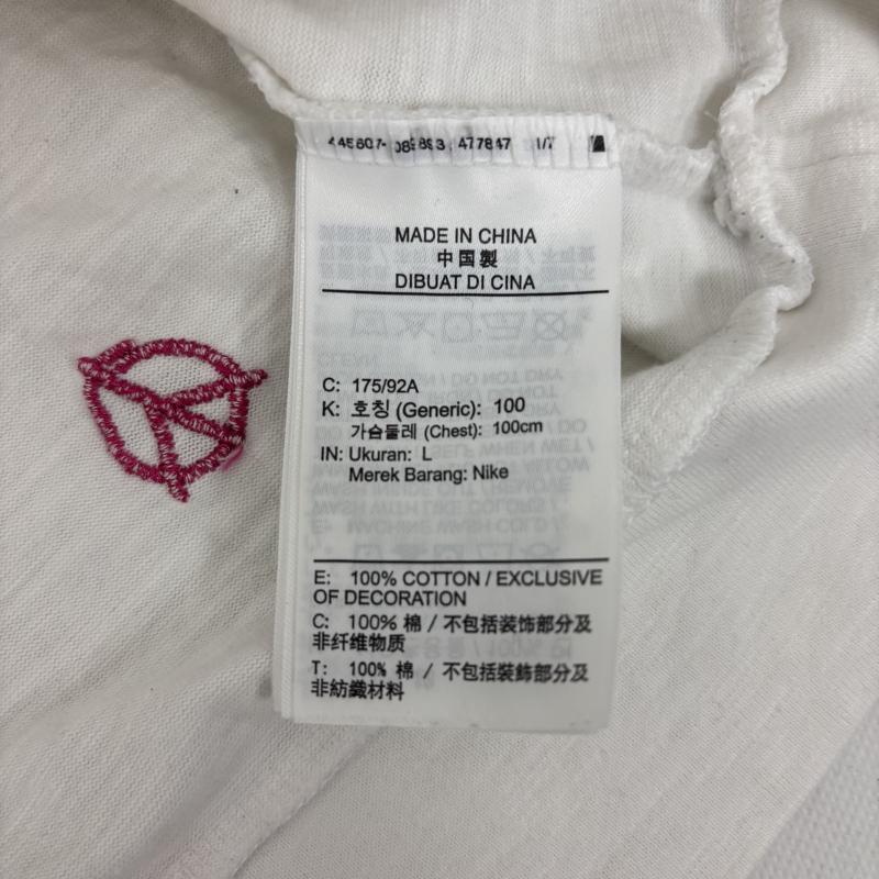 ナイキ NIKE Tシャツ 長袖 ロンT NSW WTOUR ワールドツアー dn4445-100 ロゴ L 白 / ホワイト / white メンズ USED 古着 中古 50145898