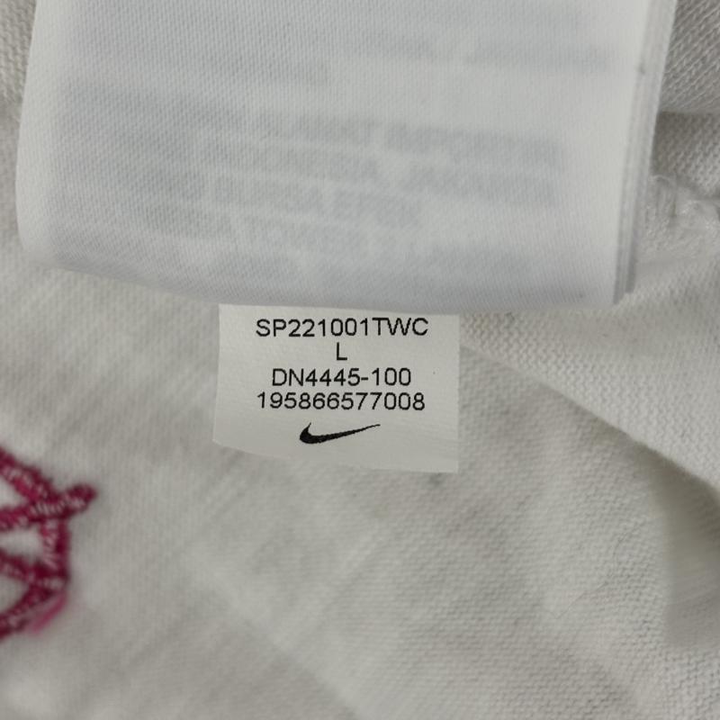 ナイキ NIKE Tシャツ 長袖 ロンT NSW WTOUR ワールドツアー dn4445-100 ロゴ L 白 / ホワイト / white メンズ USED 古着 中古 50145898