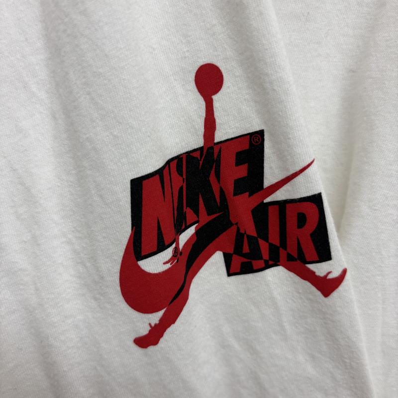 ナイキ NIKE Tシャツ 長袖 ロンT AIR JORDAN エアジョーダン cn3505-100 プリント ロゴ M 白 / ホワイト / white メンズ USED 古着 中古 50145903