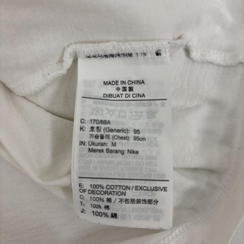 ナイキ NIKE Tシャツ 長袖 ロンT AIR JORDAN エアジョーダン cn3505-100 プリント ロゴ M 白 / ホワイト / white メンズ USED 古着 中古 50145903