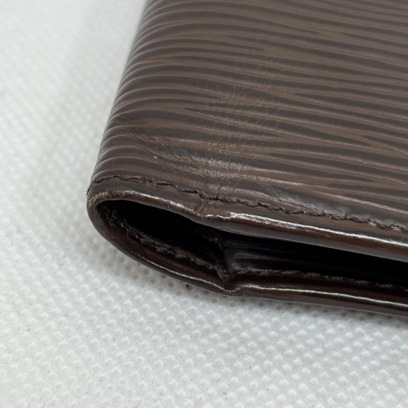 ルイヴィトン LOUIS VUITTON 財布 二つ折り M63652 ポルトフォイユ マルコ エピ 茶 茶 / ブラウン / brown メンズ USED 古着 中古 50145909