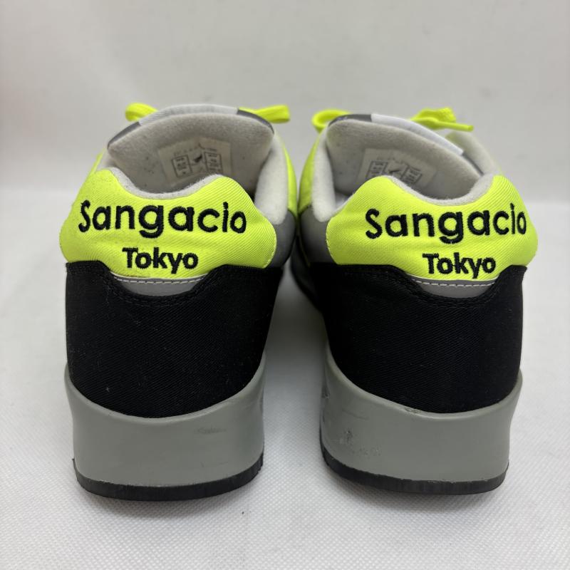 サンガチオ via SANGACIO スニーカー スニーカー スニーカー スカル be-1995 にゅ Tokyo 特製キーホルダー付き 26.5cm 黒 / ブラック / black X 黄 / イエロー / yellow メンズ USED 古着 中古 50145910