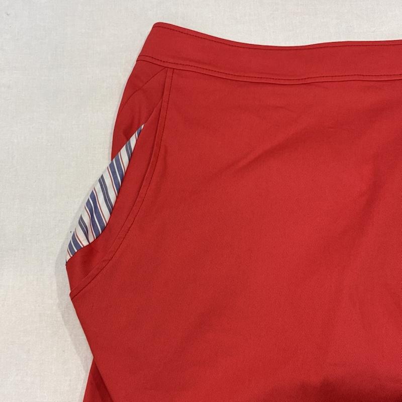 ヴィヴィアン ウエストウッド レッドレーベル Vivienne Westwood red label スカート ミニスカート 26MA103 タイトミニスカート red 42 ギャザーデザイン 42 無地 赤 / レッド / red レディース USED 古着 中古 50145916