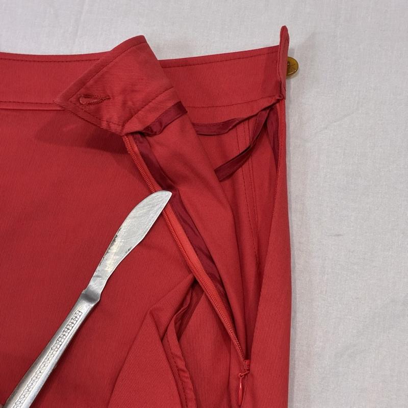 ヴィヴィアン ウエストウッド レッドレーベル Vivienne Westwood red label スカート ミニスカート 26MA103 タイトミニスカート red 42 ギャザーデザイン 42 無地 赤 / レッド / red レディース USED 古着 中古 50145916