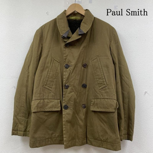 ポールスミス Paul Smith ジャケット、上着 ジャンパー、ブルゾン マッキーノ コート ジープ ジャケット ボタン 裏地ボア ブルゾン 無地 M 無地 カーキオリーブ / カーキオリーブ / メンズ USED 古着 中古 50146042