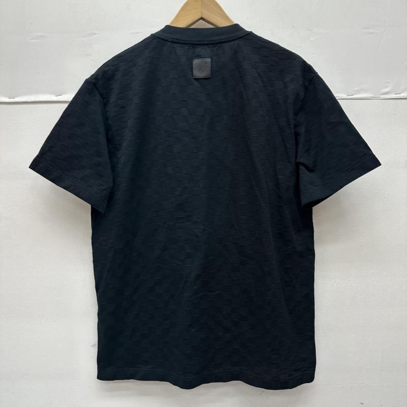 ルイヴィトン LOUIS VUITTON Tシャツ 半袖 25SS フロント ロゴ ビーズデザイン クルーネック Tシャツ RM252M JUV HTY93W M 黒 / ブラック / black メンズ USED 古着 中古 50146070