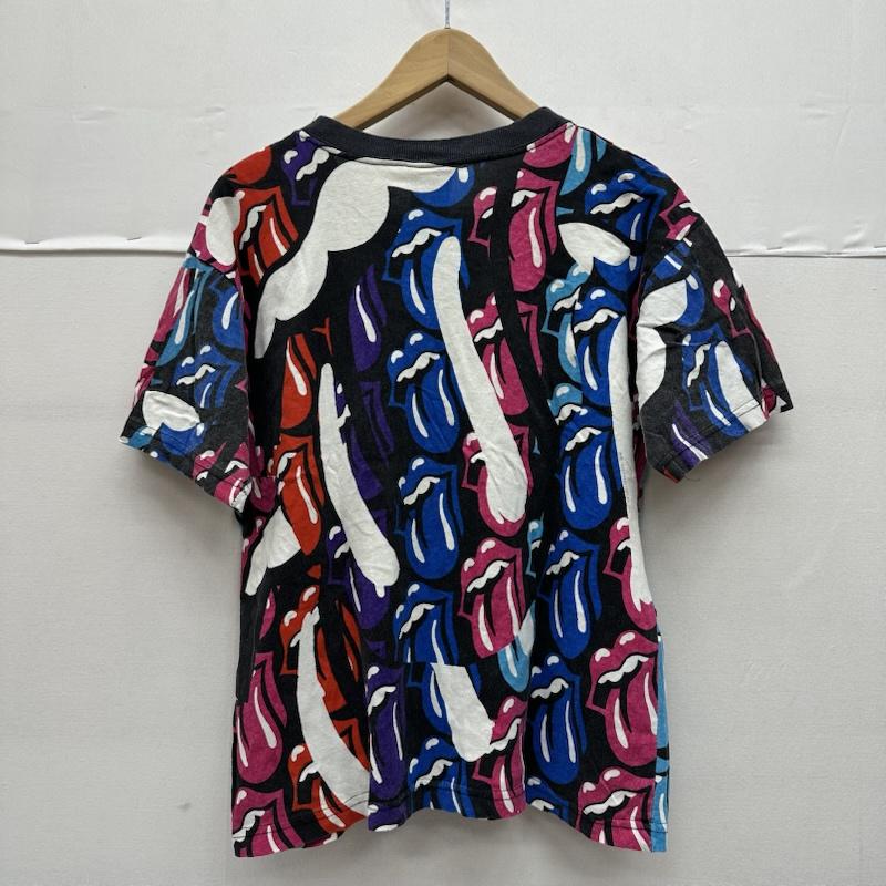 古着 USED Tシャツ 半袖 80s Rolling Stones ローリングストーンズ 総柄 バンド Tシャツ 1989年 1 マルチカラー / マルチカラー / multicolor メンズ USED 古着 中古 50146073