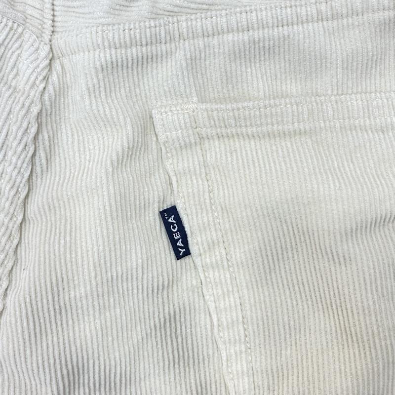 ヤエカ YAECA ボトムス ボトムス 10-CD WIDE TAPERED CORDUROY PANTS natural 32 日本製 32 無地 ナチュラル / ナチュラル / レディース USED 古着 中古 50146103