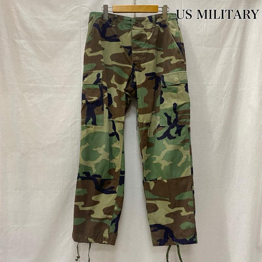 ミリタリー ミリタリー ボトムス ボトムス BDUパンツ ウッドランドカモ small-short S カモフラージュ柄・迷彩 緑 / グリーン / green メンズ USED 古着 中古 50146107