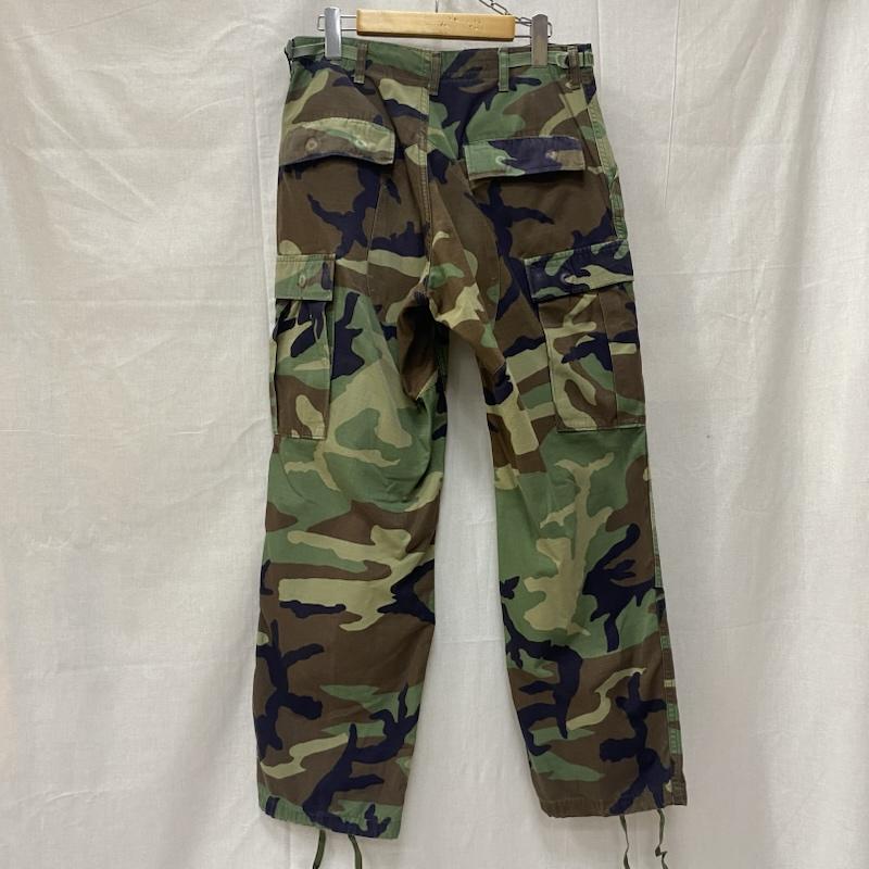 ミリタリー ミリタリー ボトムス ボトムス BDUパンツ ウッドランドカモ small-short S カモフラージュ柄・迷彩 緑 / グリーン / green メンズ USED 古着 中古 50146107