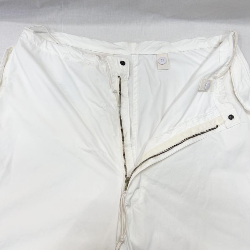 ミリタリー ミリタリー ボトムス ボトムス DLA100-90-C-0513 90s EQUA INDUSTRIES スノーカモパンツ medium-short M 無地 白 / ホワイト / white メンズ USED 古着 中古 50146108