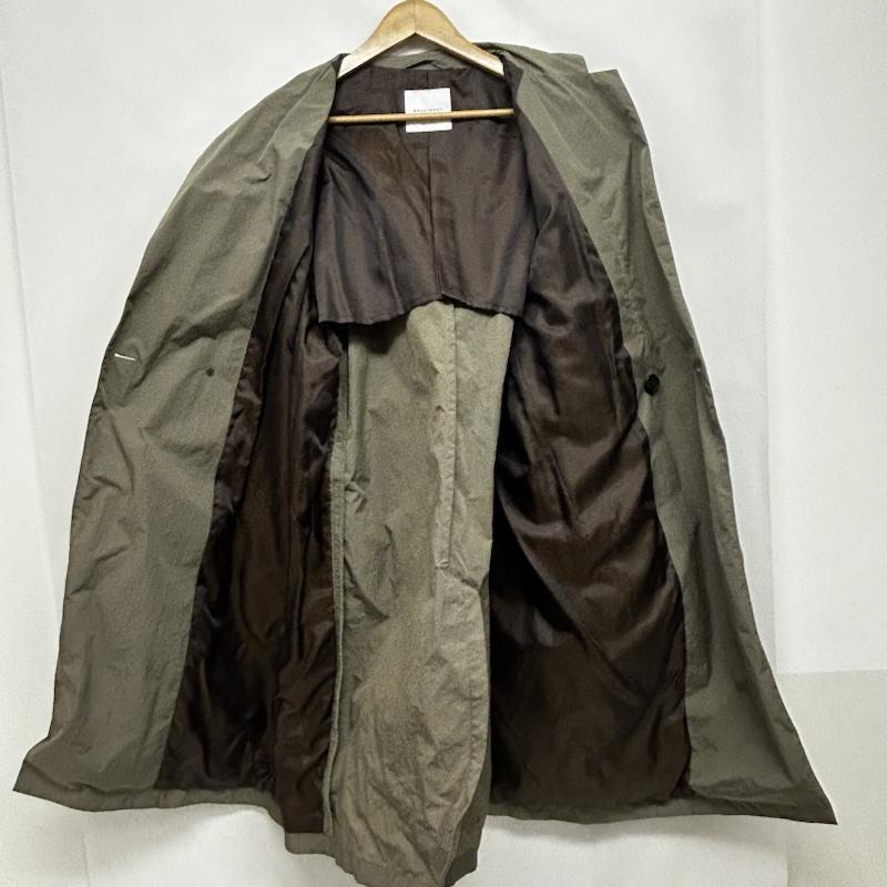 ユナイテッドアローズ UNITED ARROWS コート トレンチコート ナイロントレンチコート スプリングコート 38 無地 灰 / グレー / gray メンズ USED 古着 中古 50146123