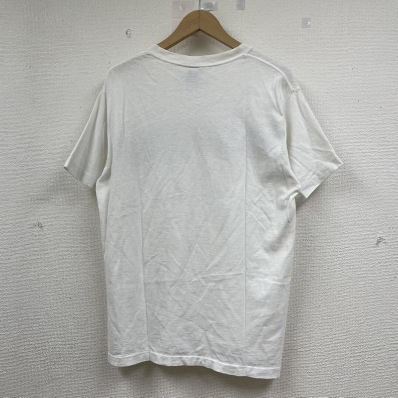 ステューシー STUSSY Tシャツ 半袖 90s 00s 銀タグ USA OLD 半袖 Tシャツ Shirt ハイビスカス ロゴ プリント M ロゴ、文字 X 花柄 X プリント 白 / ホワイト / white メンズ USED 古着 中古 50146131