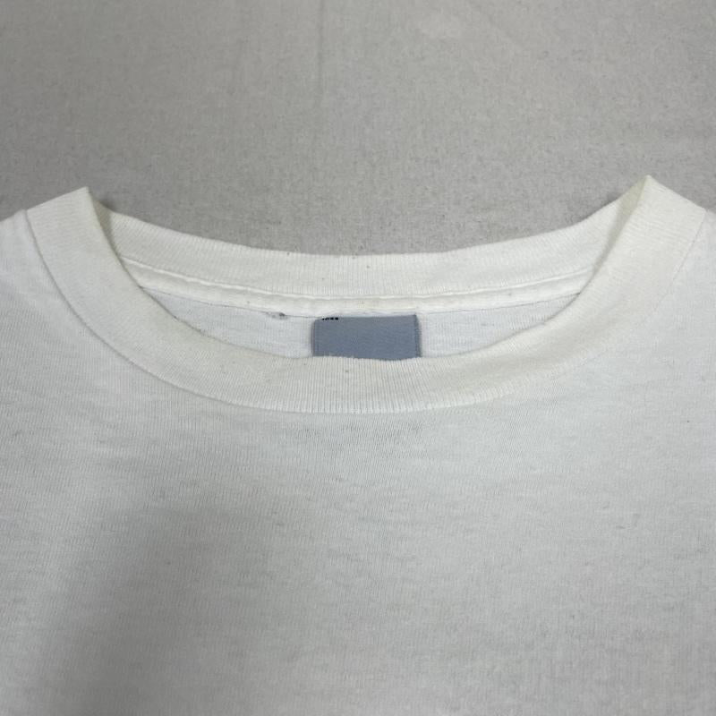 ステューシー STUSSY Tシャツ 半袖 90s 00s 銀タグ USA OLD 半袖 Tシャツ Shirt ハイビスカス ロゴ プリント M ロゴ、文字 X 花柄 X プリント 白 / ホワイト / white メンズ USED 古着 中古 50146131