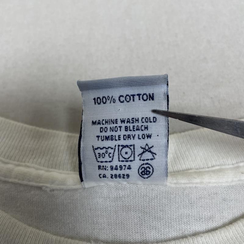 ステューシー STUSSY Tシャツ 半袖 90s 00s 銀タグ USA OLD 半袖 Tシャツ Shirt ハイビスカス ロゴ プリント M ロゴ、文字 X 花柄 X プリント 白 / ホワイト / white メンズ USED 古着 中古 50146131