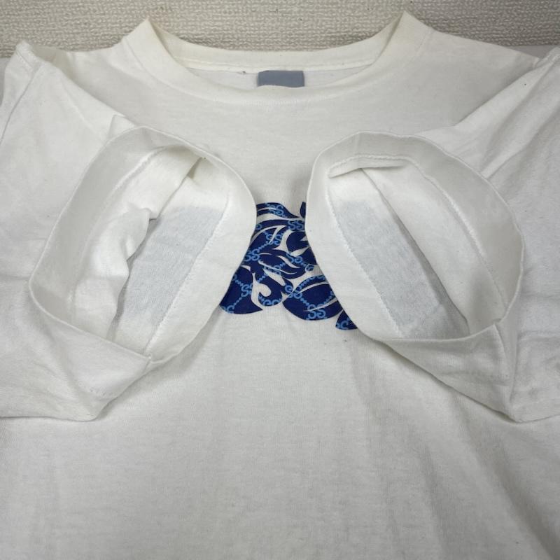 ステューシー STUSSY Tシャツ 半袖 90s 00s 銀タグ USA OLD 半袖 Tシャツ Shirt ハイビスカス ロゴ プリント M ロゴ、文字 X 花柄 X プリント 白 / ホワイト / white メンズ USED 古着 中古 50146131