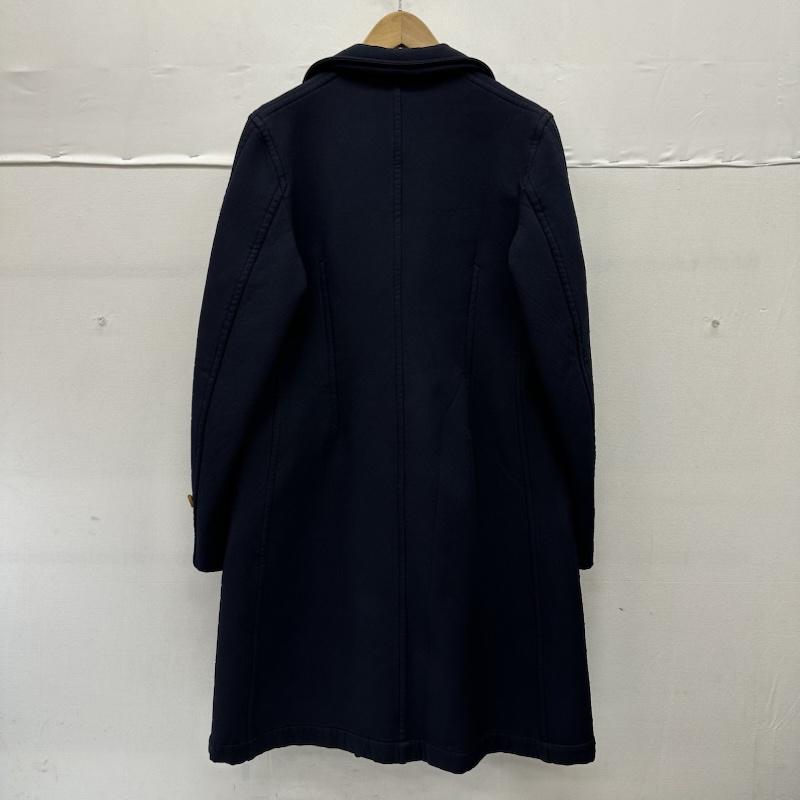 ローブドシャンブル コムデギャルソン robe de chambre COMME des GARCONS コート コート一般 04AW ダブル コート RN-C001 AD2004 L 紺 / ネイビー / navy レディース USED 古着 中古 50146190