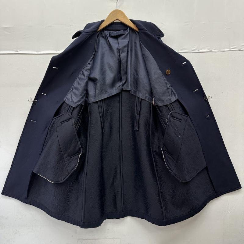 ローブドシャンブル コムデギャルソン robe de chambre COMME des GARCONS コート コート一般 04AW ダブル コート RN-C001 AD2004 L 紺 / ネイビー / navy レディース USED 古着 中古 50146190