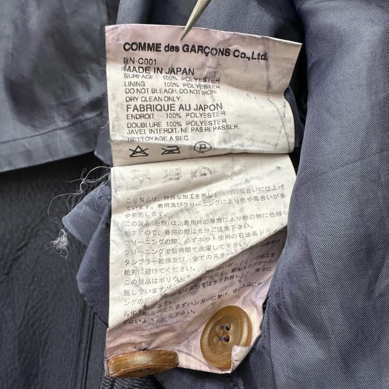 ローブドシャンブル コムデギャルソン robe de chambre COMME des GARCONS コート コート一般 04AW ダブル コート RN-C001 AD2004 L 紺 / ネイビー / navy レディース USED 古着 中古 50146190