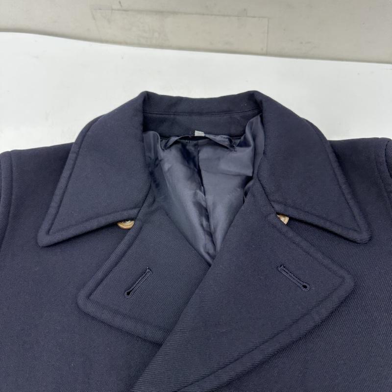ローブドシャンブル コムデギャルソン robe de chambre COMME des GARCONS コート コート一般 04AW ダブル コート RN-C001 AD2004 L 紺 / ネイビー / navy レディース USED 古着 中古 50146190