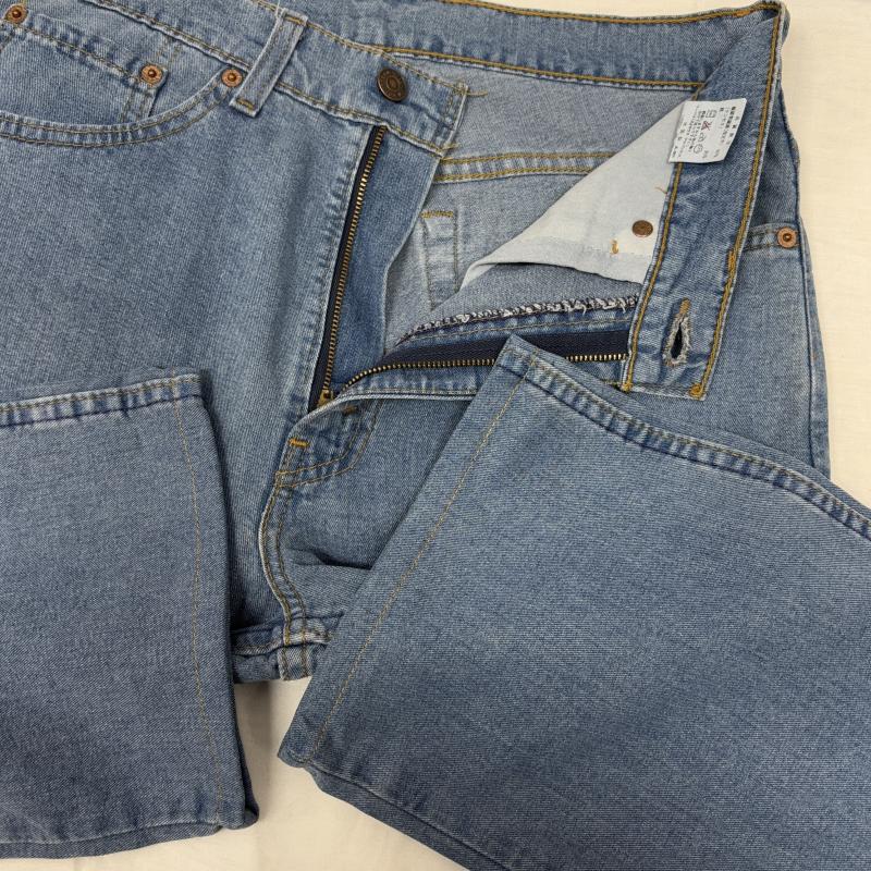 リーバイス Levi s パンツ デニム、ジーンズ 90s MADE IN USA 95年製 520 TENCEL JEANS テンセル ジーンズ デニムパンツ デッドストック 31インチ メンズ USED 古着 中古 50146191