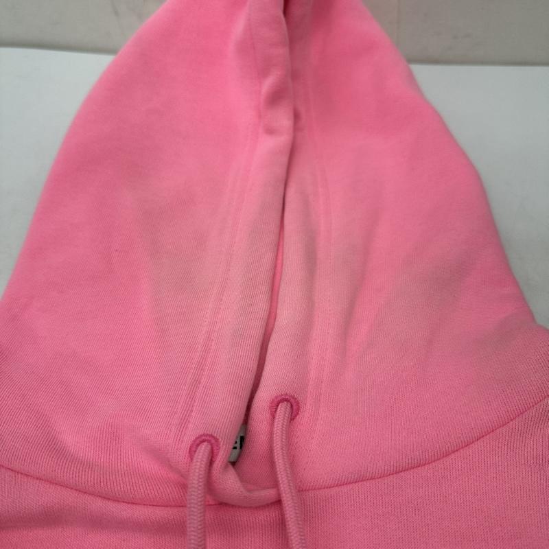 バレンシアガ BALENCIAGA パーカー 長袖 20AW キャンペーン ロゴ プリント パーカー 578135 TJUV04 5713 XS 桃 / ピンク / pink メンズ USED 古着 中古 50146197