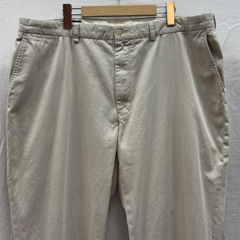 ポロバイラルフローレン Polo by RALPH LAUREN パンツ スラックス 90s PROSPECT PANT ポロチノ ワイド テーパード チノ パンツ ビッグサイズ 42インチ ワンポイント X ロゴ、文字 メンズ USED 古着 中古 50146200