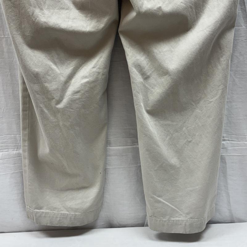 ポロバイラルフローレン Polo by RALPH LAUREN パンツ スラックス 90s PROSPECT PANT ポロチノ ワイド テーパード チノ パンツ ビッグサイズ 42インチ ワンポイント X ロゴ、文字 メンズ USED 古着 中古 50146200