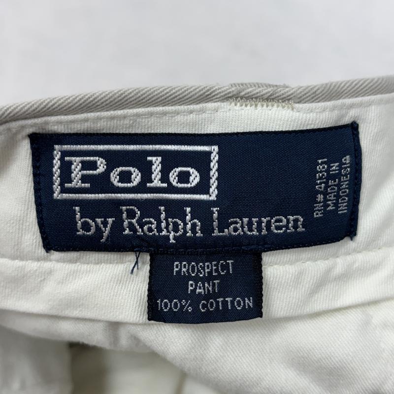 ポロバイラルフローレン Polo by RALPH LAUREN パンツ スラックス 90s PROSPECT PANT ポロチノ ワイド テーパード チノ パンツ ビッグサイズ 42インチ ワンポイント X ロゴ、文字 メンズ USED 古着 中古 50146200