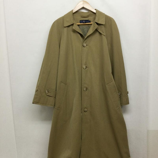 ラルフローレン RALPHLAUREN コート コート一般 ralph lauren コート ベージュ　シンガポール製 S 無地 ベージュ / ベージュ / beige メンズ USED 古着 中古 50146260