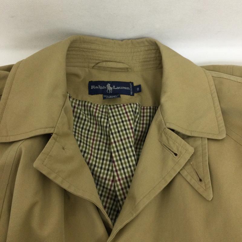 ラルフローレン RALPHLAUREN コート コート一般 ralph lauren コート ベージュ　シンガポール製 S 無地 ベージュ / ベージュ / beige メンズ USED 古着 中古 50146260