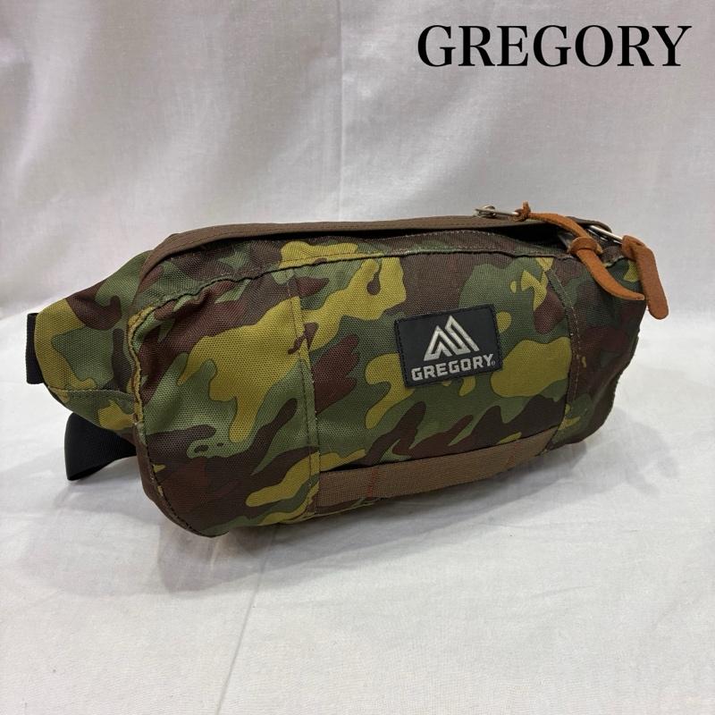グレゴリー GREGORY ウエストバッグ ウエストバッグ ハードテール camo柄 ウエストバッグ 迷彩 カモフラージュ柄・迷彩 緑 / グリーン / green メンズ USED 古着 中古 50146266