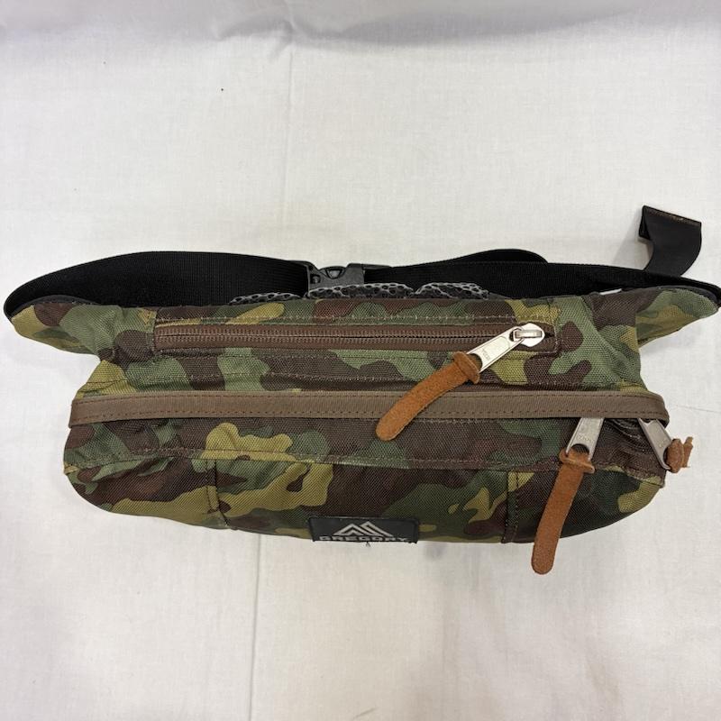 グレゴリー GREGORY ウエストバッグ ウエストバッグ ハードテール camo柄 ウエストバッグ 迷彩 カモフラージュ柄・迷彩 緑 / グリーン / green メンズ USED 古着 中古 50146266