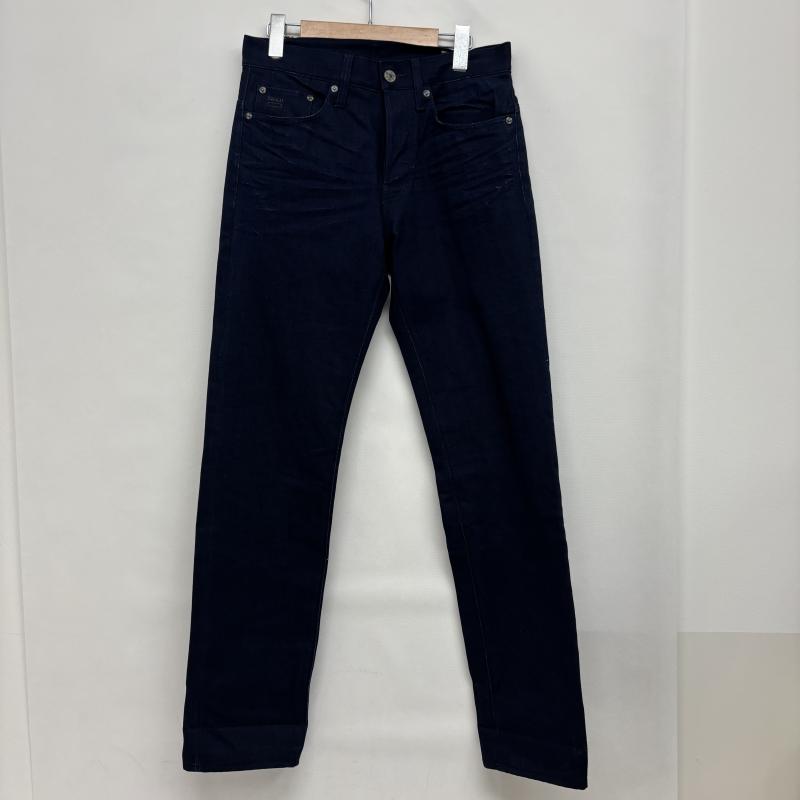 ジースターロゥ G-STAR RAW パンツ デニム、ジーンズ ストレートデニム 3301 ダークブルー 28インチ メンズ USED 古着 中古 50146312